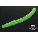 Libra Lures Fatty DWorm 026 Hotr Apple Green Limited...