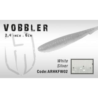 Vobbler Shad 6cm White/Silver