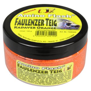 Faulenzerteig Glitter Kadaver Orange