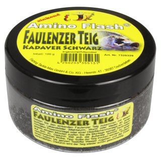 Faulenzerteig Glitter Kadaver Schwarz