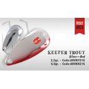 Herakles Spoon Keeper Trout Silver Red 2,5 g