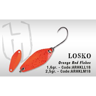 Herakles Spoon Losko Orange Red Flakes 2,5 g