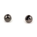 Tungsten Kopfperlen geschlitzt Schwarz Nickel 3,5 mm