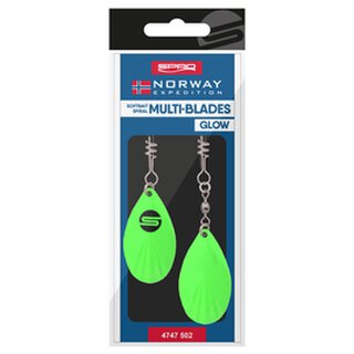 Multi-Blades Softbait Spiral Glow