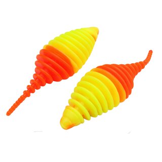 FTM Omura Baits Neon Gelb-Neon Orange Knoblauch 65mm