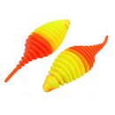 FTM Omura Baits Neon Gelb-Neon Orange Knoblauch 65mm