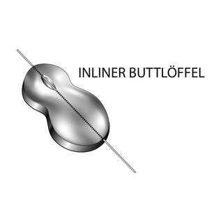 Buttlffel Inliner silber 40 g