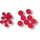 Zebco Stopper-Perlen 25 Stück rot 6 mm