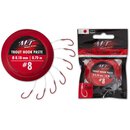 #4 Magic Trout Trout Hook Paste rot 0,22mm 200cm 7Stck