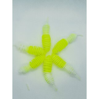 Zombie Hornet Glow Chartreuse/Wei Knoblauch 55mm, 6 Stck
