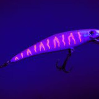 MK UV Wobbler Shallow Runner Albino 11 cm; 1,2 m