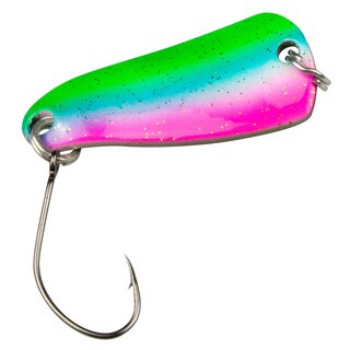 FTM Spoon Rumba Pink.Blau.Grn-Glitter/Schwarz 1,6 g