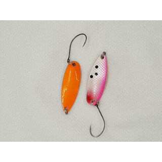 Spoon Hammer 2,4 g Salmon pink/white orange