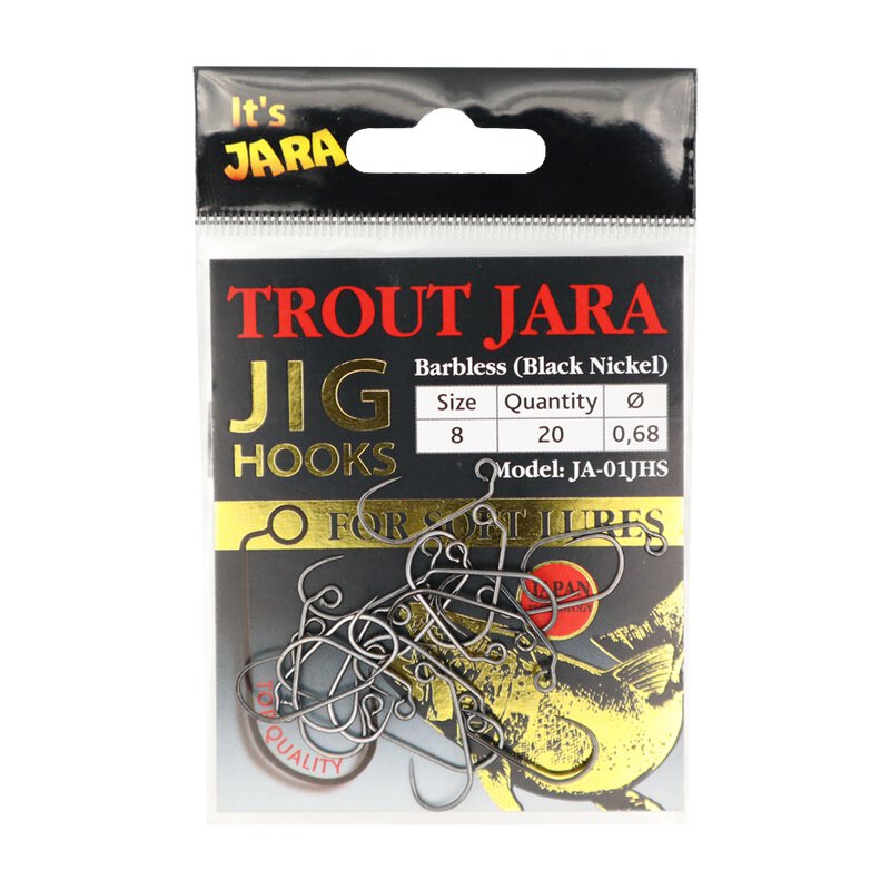 Trout Jara Jig Hooks JA01JHS, 3,99