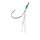 Spoon Haken Silber Glitter Gr. 8