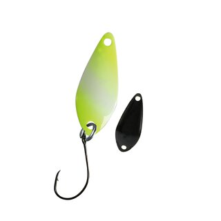 Trout Spoon Night Mare 2,4 g fluogelb glow schwarz