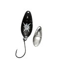 Trout Spoon Starlight 2,9 g schwarz glow silber