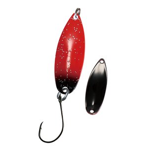 Trout Spoon Big Daddy 5,4 g rot schwarz schwarz