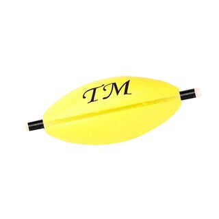 TM Oval Fast Pilot Fluoro Yellow 26x12mm