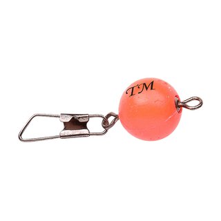 TM Swivel Snap Pilots Fluoro Red 10 mm