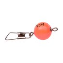 TM Swivel Snap Pilots Fluoro Red 10 mm