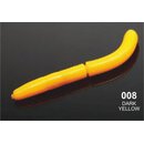 Libra Lures Fatty DWorm 008 Dark Yellow